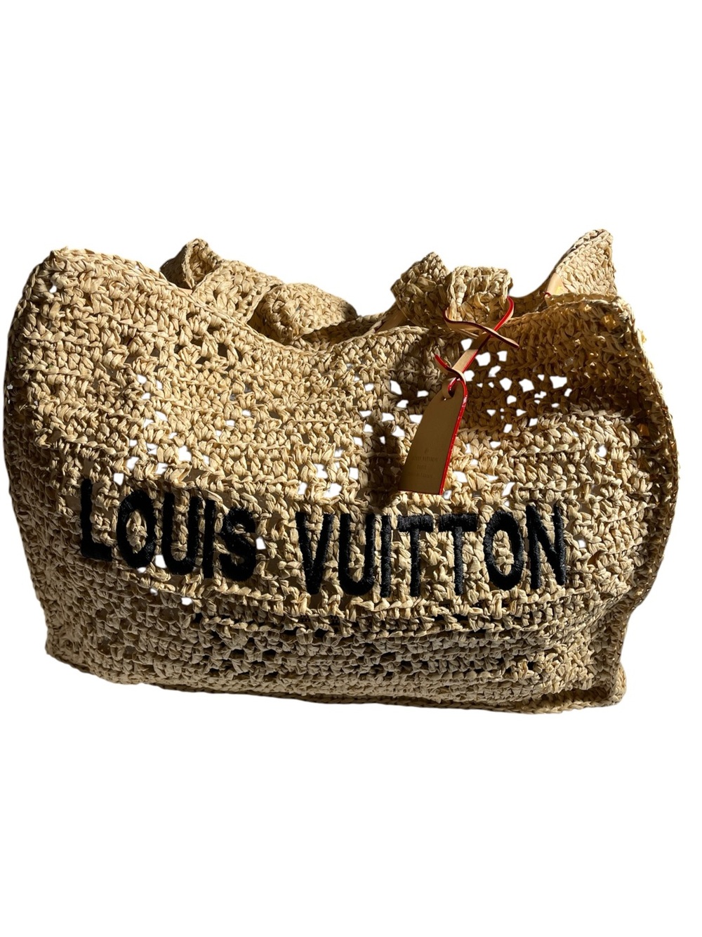 👜 Women’s Raffia Oversized Tote 👜 - Picture 3 of 13